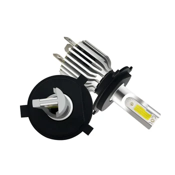 

2Pcs LED Fog Light H4/HB2/9003 Super Bright Lamp Bulb DC 9-32V 6000K-6500K 60W Parts