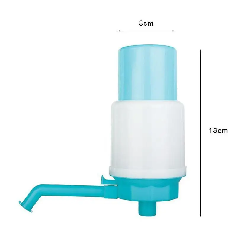 Ручное давление питьевой воды пластик Защита окружающей среды прочный насос ручной бутылка распылитель для воды для домашнего офиса - Цвет: B