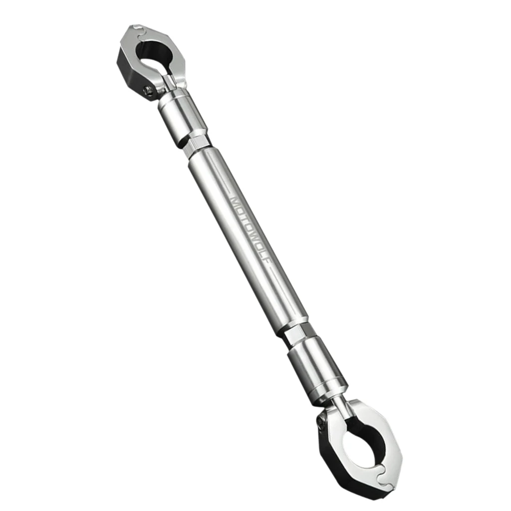22MM Handlebar Cross Bar Steering Strength Lever Bar Dirt Bike ATV Silver