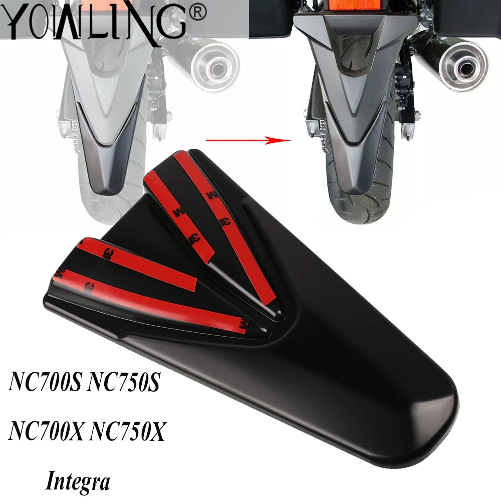 For Honda Nc700s Nc700x Nc750s Nc750x Integra Motorcycle Rear Extend Fender Plate Mudguard Tire Wheel Mud Hugger Splash Guard Aliexpress