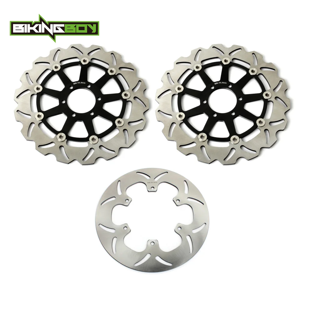 BIKINGBOY для YAMAHA FJ 1200 1990 1991 1992 1993 1994 1995 1996 волнистые/круглый спереди и сзади тормозные диски роторы