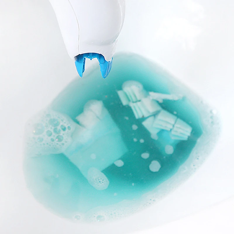 Disposable Cleaning Toilet Brush Home Bathroom Replaceable Concentrated Detergent Head Household Cleaning Tools