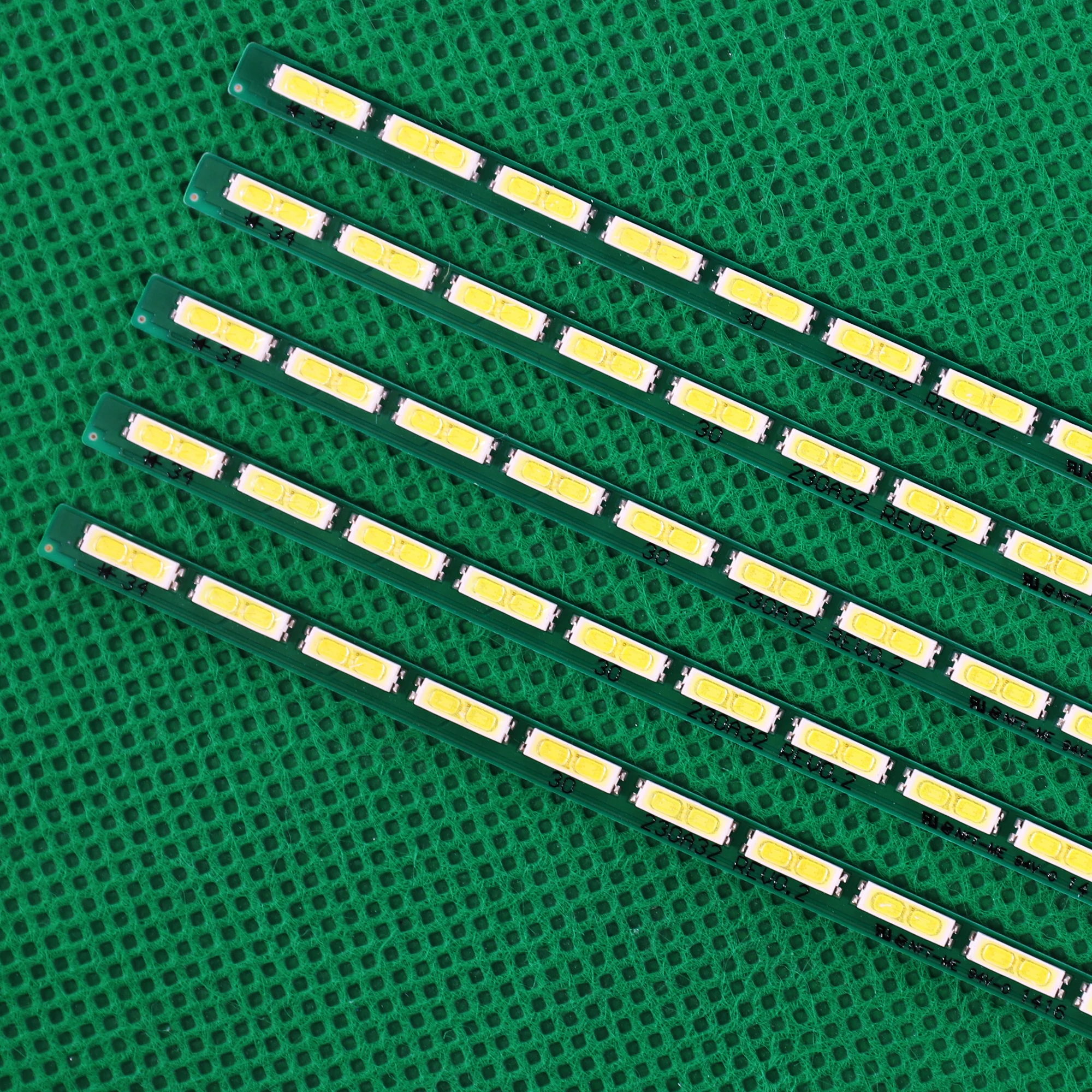 Nova 10 Pcs 34led 297 Milímetros 230muh 230a32 6916l1125b 6916l-1125a Tira Retroiluminação Led para Lm230wf3-slk1 P2314ht S230hl - Imagem 3