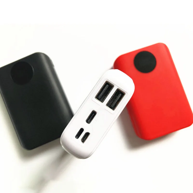 Портативный 2 USB порта PowerBank DIY чехол 3x18650 зарядное устройство мобильный телефон