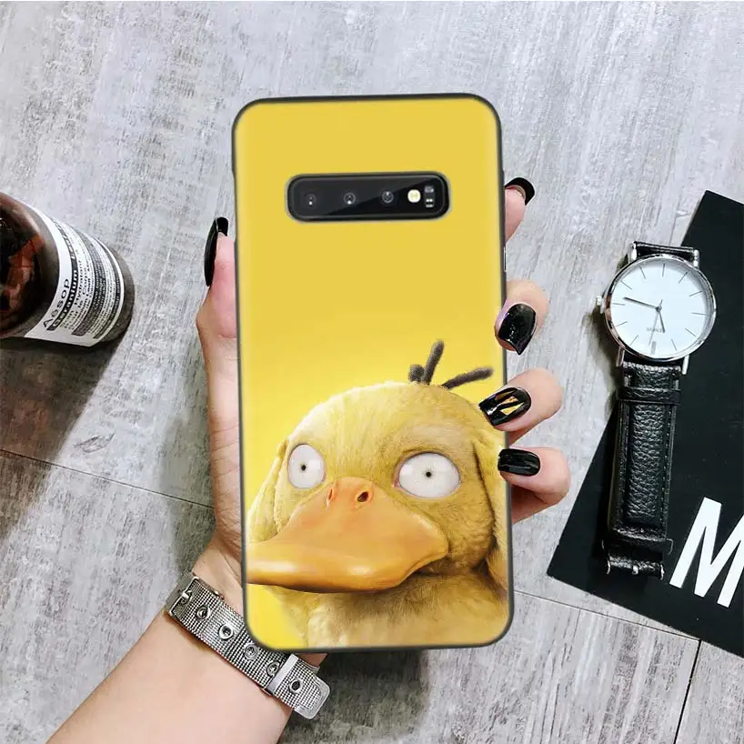 Пикачу фильм черная крышка чехол для телефона для samsung Galaxy A50S A10S A20S A10 A20E A30 A40 A50 A70 M40 M30S A80 корпус под плетенную сумку