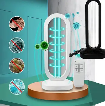 

50W UV Sterilizer Light LED Ultraviolet Tube Bulb Disinfection Bactericidal Lamp Ozone Sterilizer Mites Lights 110V/220V