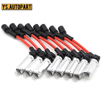 

8pcs 48322R Ignition Spark Plug Wire Kit Set Cable For Chevrolet Avalanche GMC Envoy Yukon XL Pontiac Grand Prix GTO Hummer
