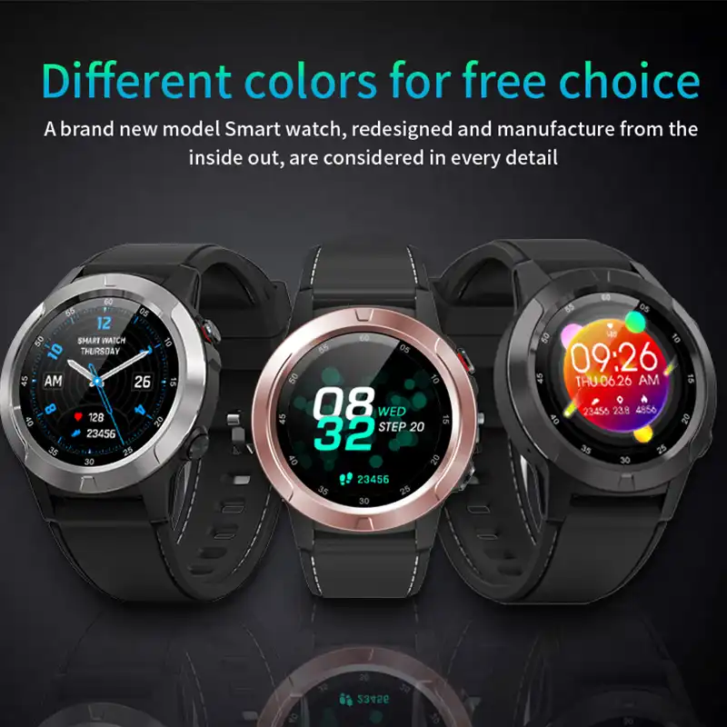 smartwatch with multiple faces
