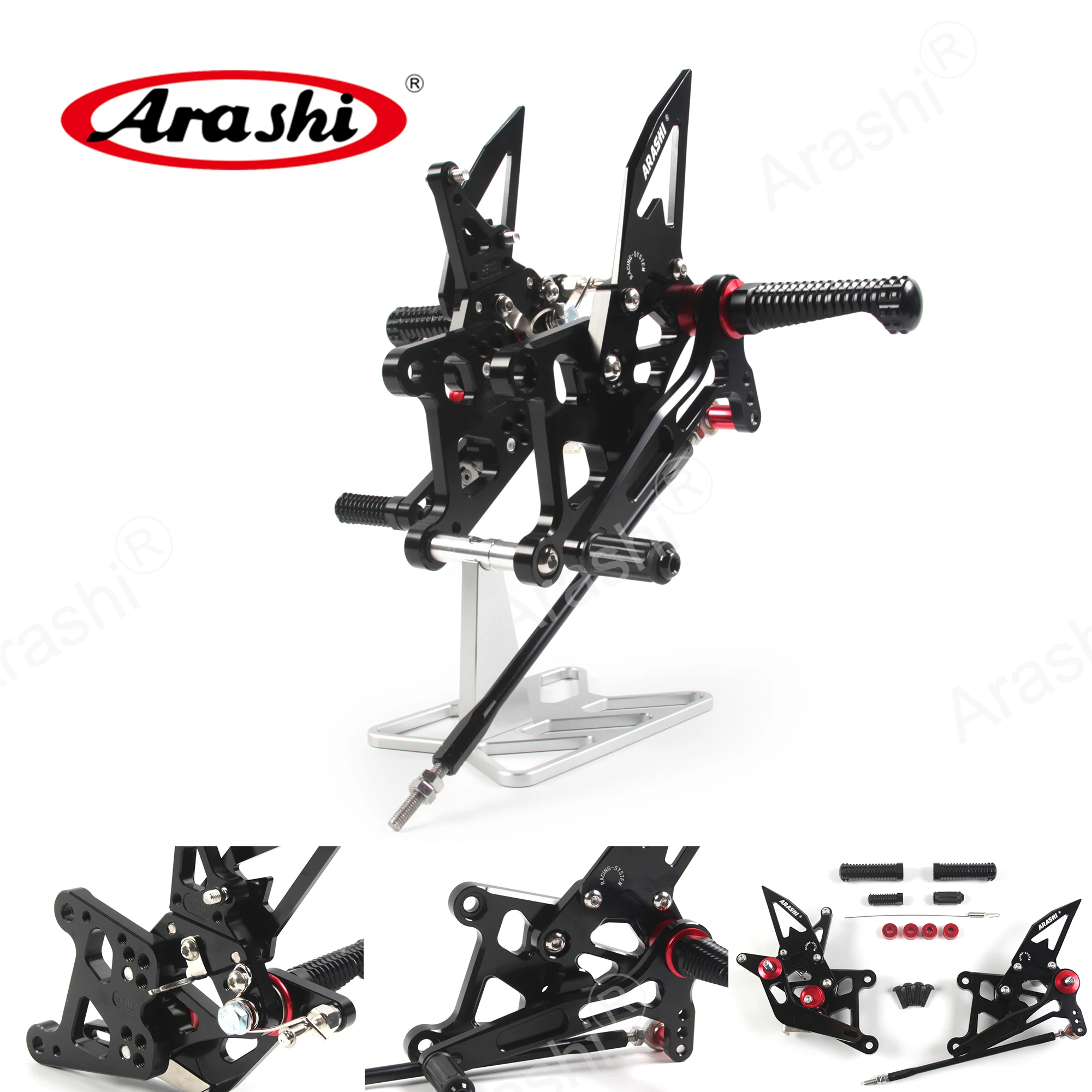 CNC Регулируемая подножка для HONDA CBR250R CBR300R 2006 CBR 250R CBR 300R аксессуары для мотоциклов Алюминиевые Подножки