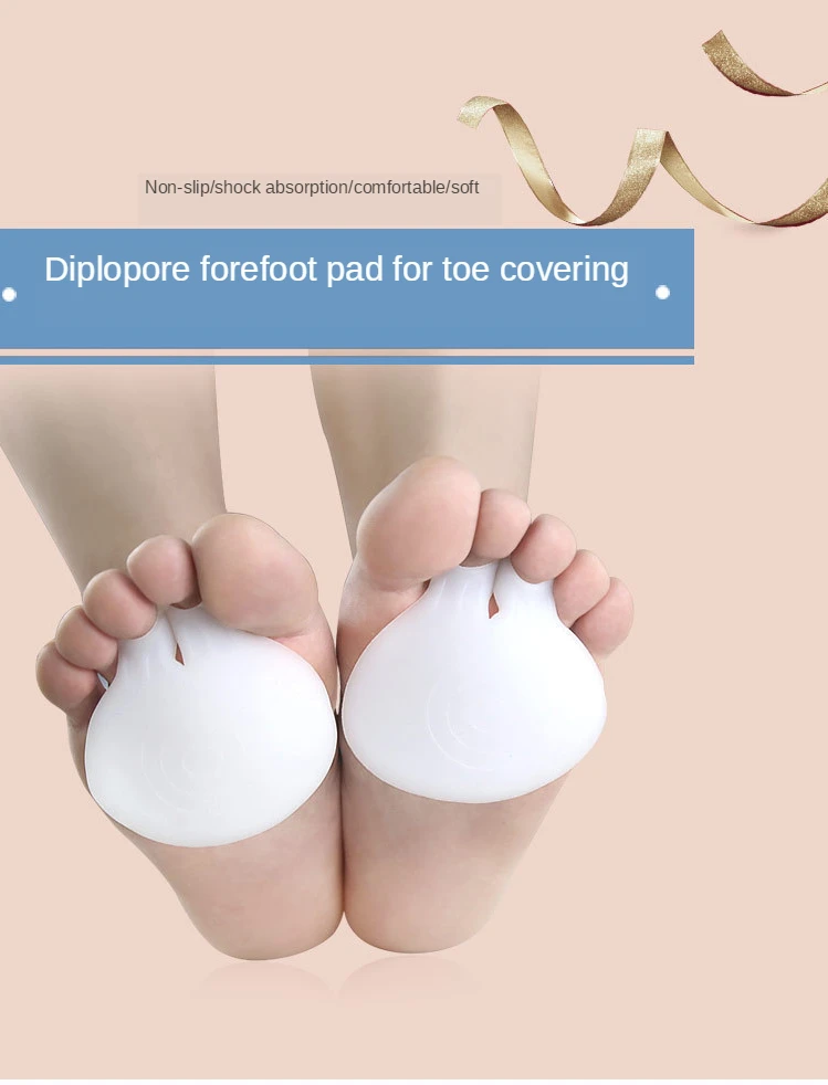 Dedo do pé Cuidados com os Pés Antepé Ajustador Protetor Macio Coxim Separador Pedicure Corrector Ortopedia Masculino - Feminino 80pieces = 40pairs 1 coxim dedo do pé separador pedicure corrector