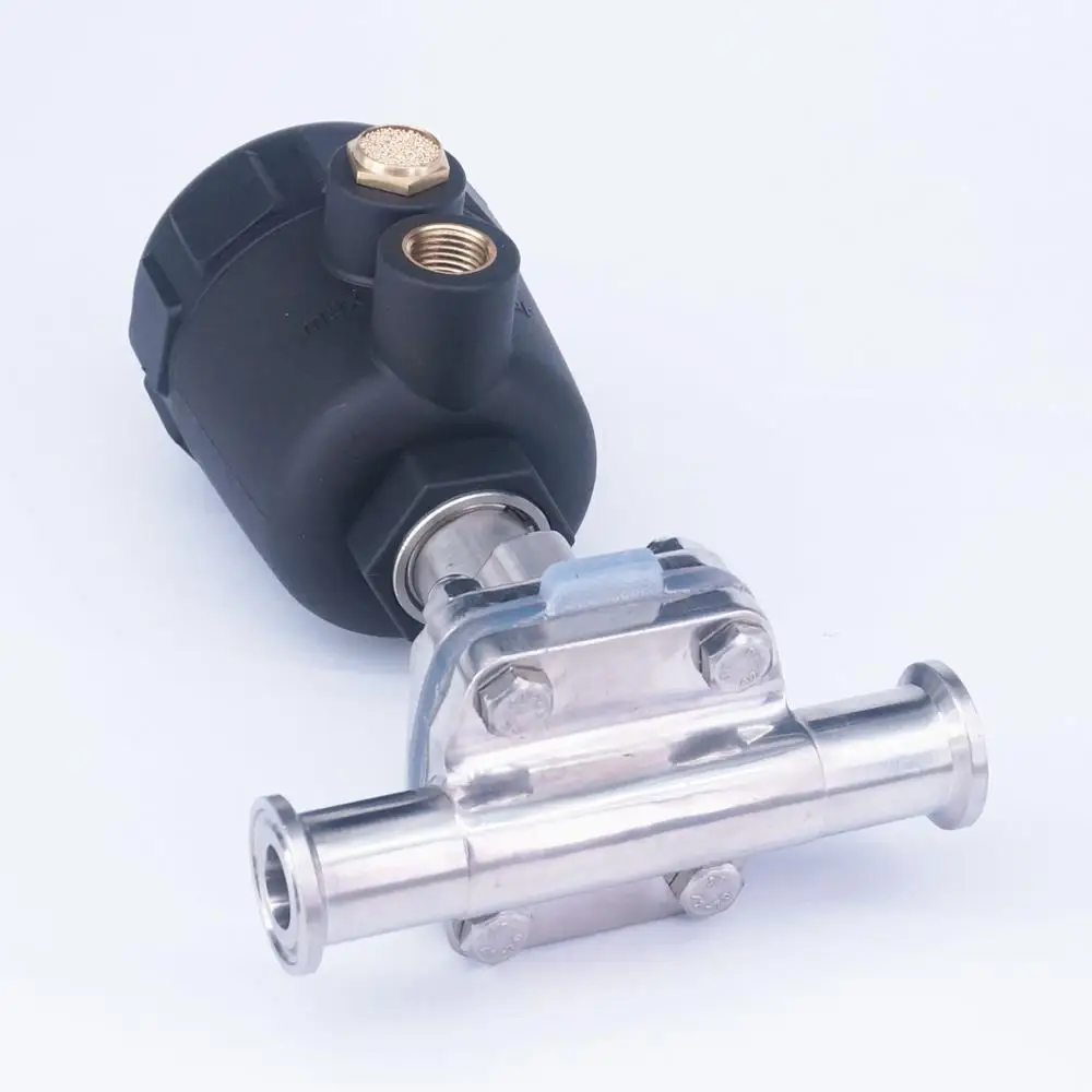 Подходит для 19 мм трубы OD x 0 5 &quotTri Clamp пневматический санитарно-мембранный клапан