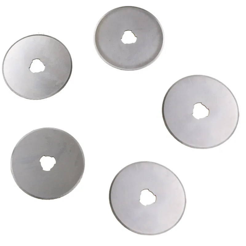 

28mm /45 mm Rotary Blades Paper Cutter Knitting Circular Cutting Patchwork Leather Crafts Rotary Cutter Roller wheel blades