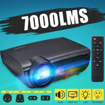 

3D HD Projector 7000 Lumens Proyector For Home Cinema Video Beamer