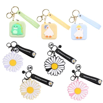

New Korean Cute Mini Bag Female Super Small Coin Purse Cartoon Key Case Earphone Bag