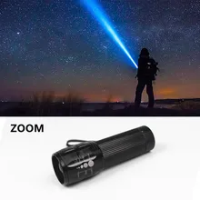 

Outdoor Zoom LED Super Bright Flashlight MINI Torch Lamp Light New Usb Camping Lamp Black Outdoor Camping LED Flashlight