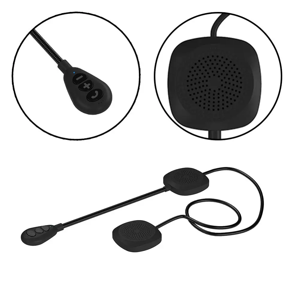 Bluetooth 5,0 шлем гарнитура динамик мотоциклетный шлем домофон стерео наушники Универсальные модели телефонов наушники