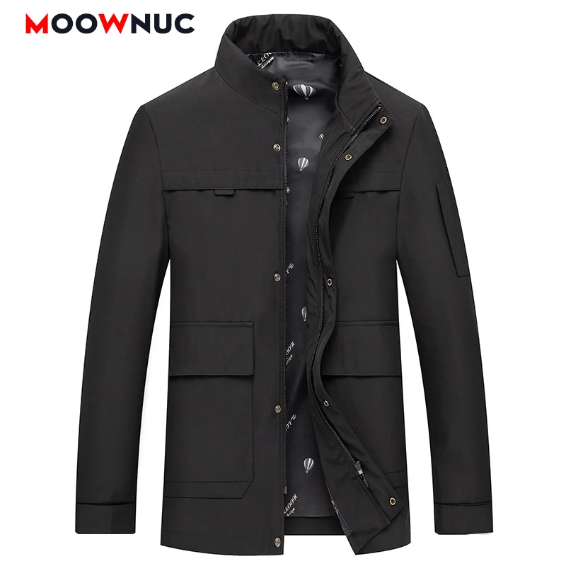 

Jacket MOOWNUC Fashion Windbreaker Blazer 2020 Blouse Male Smart Casual Spring Coats Mlb New Coverall Hombre Brand Men Slim Fit