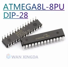 

ATMEGA8L-8PU ATMEGA8 8-bit microcontroller 8K flash memory package DIP-28 IC chip