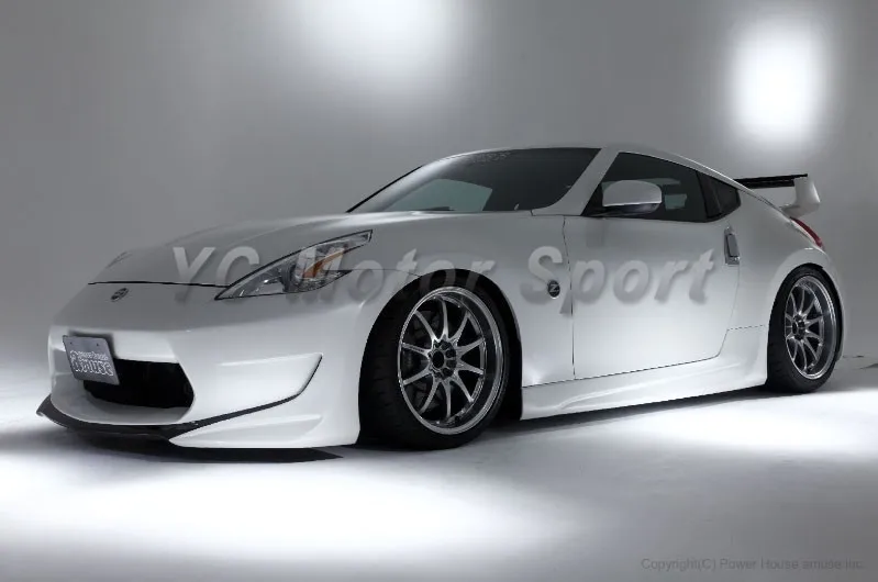 2009-2012 Nissan 370Z Z34 Amuse Style Front Bumper FRP (9)