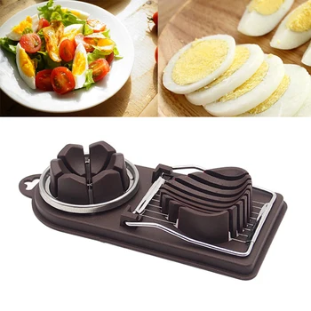 

1PC Multifunctional Fruit Vegetable Egg Cutter Cutting Egg Slicers Kitchen Accessories Slicing Cooking Gadgets