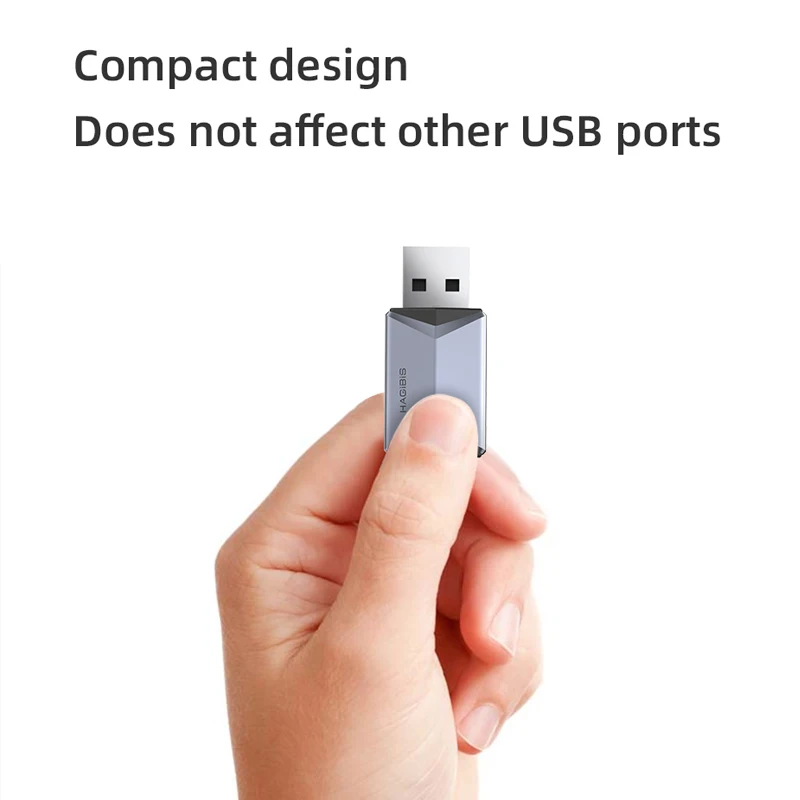 Hagibis 2 v 1 USB řádný karta přenosné externí 3.5mm mikrofon audio adaptér pro PC notebook PS4/5 sluchátko reproduktor okna maca