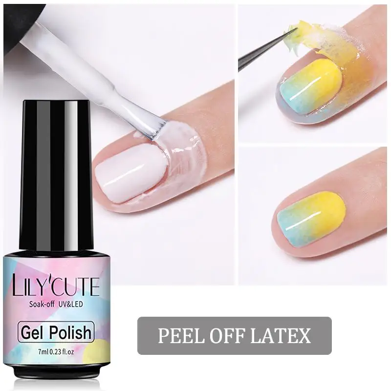 Peel off latex