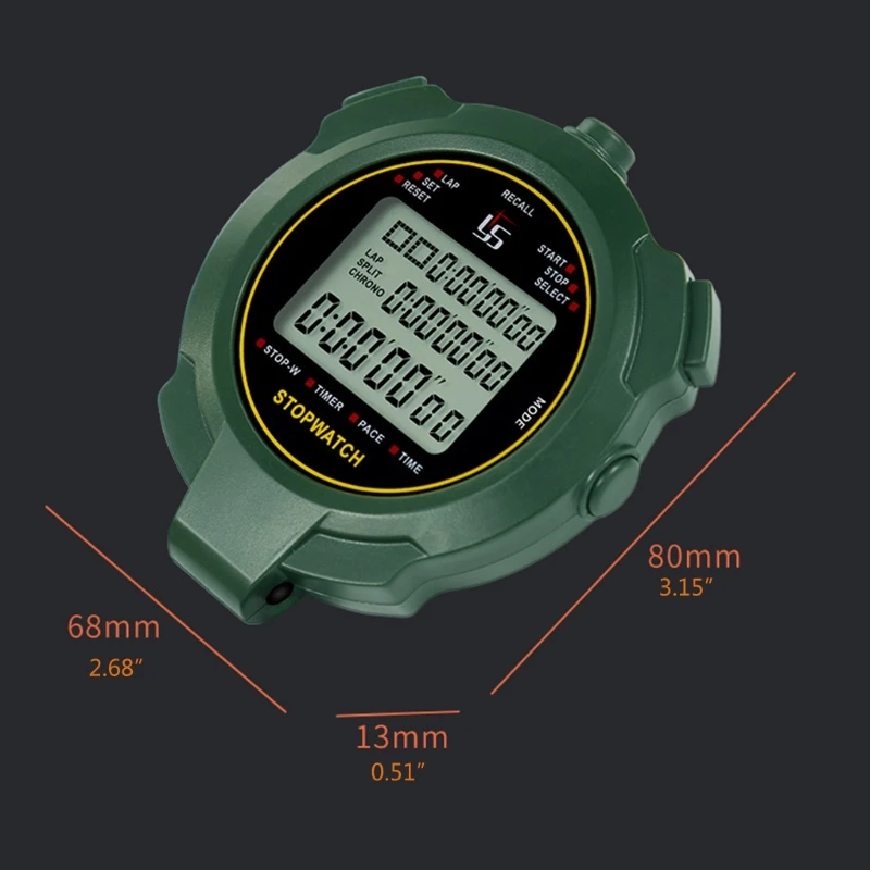 Stopwatch Sports Timer Professional Digital Sport Stopwatch Sports