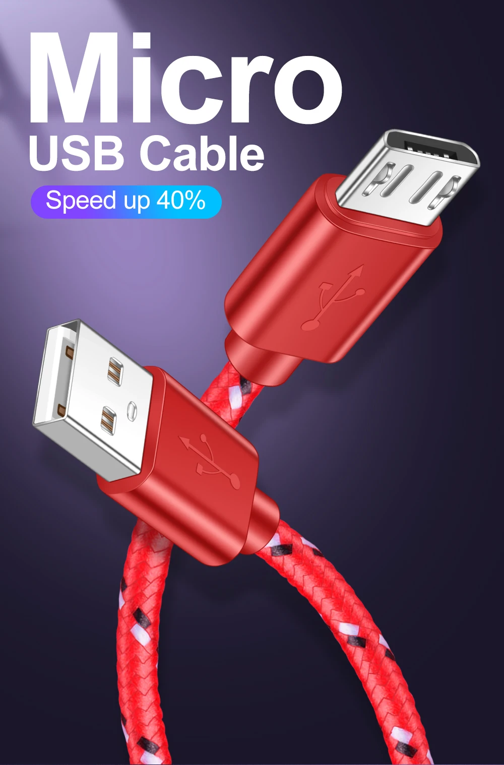 Tisluo нейлоновый Кабель Micro-USB в оплетке 1 м Синхронизация данных USB кабель для зарядного устройства для Saumsung Xiaomi huawei Tablet Android USB кабели для телефонов