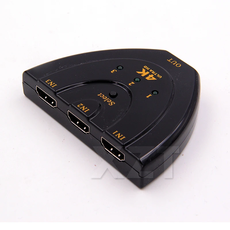 Мини сплиттер HDMI с 3 портами 1 4b 4K 1080P Коммутатор в концентратор портов для 3D HDTV ПК