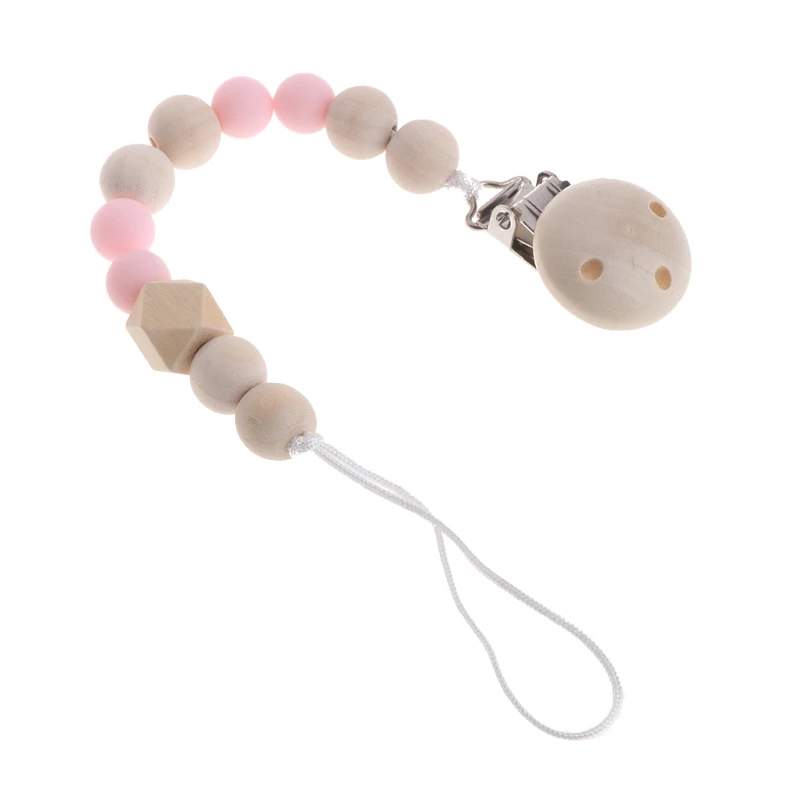 New Nipple Holder Baby Pacifier Clip Chain Nipple Leash Strap Pacifier Soother Chain  531y0BQ1lMd