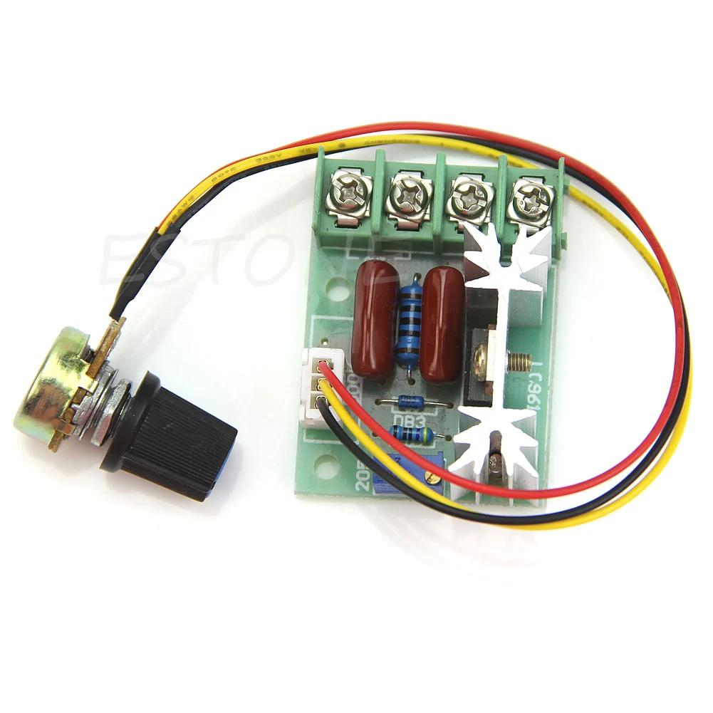 

New 2000W High Power Electronic Volt Regulator Speed Controller Governor Thyristor Drop Ship Support