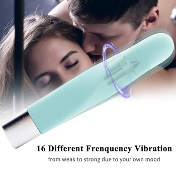 16 Speed Mini Bullet Vibrators For Women USB Finger Vibrador Dildo Sex Toys Shop Clitoris Stimulator Vibrating Lipstick Massager 2