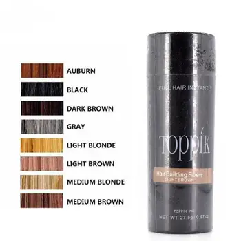 

Hair Fibers Keratin Toppik Thickening Spray Hair Building Fibers 27.5g Loss Products Instant Wig Regrowth Powders