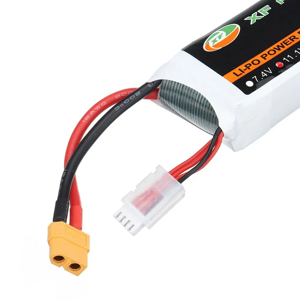 1/2/4 шт. XF 11,1 V/14,8 V 4500 мА/ч, 75C 3 S/4S Перезаряжаемые Lipo Батарея XT60 разъем для дрона с дистанционным управлением аксессуары «сделай сам»