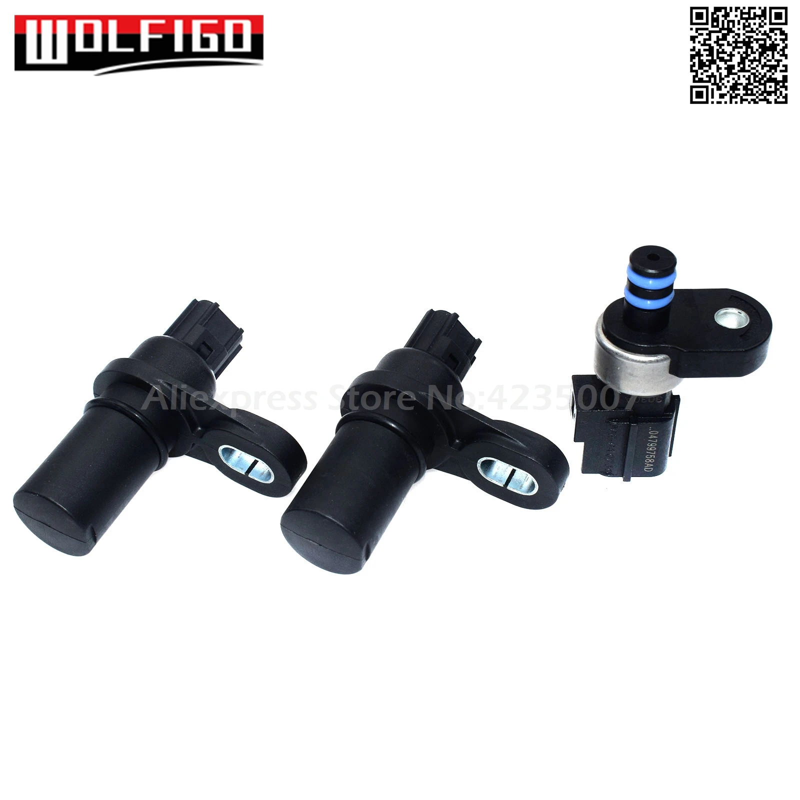 WOLFIGO 45RFE 545RFE 68RFE Давление датчик Сенсор Вход Выход комплект 3 шт. 04799758AD, 04799061AB, 04799758AB, 04799758AC