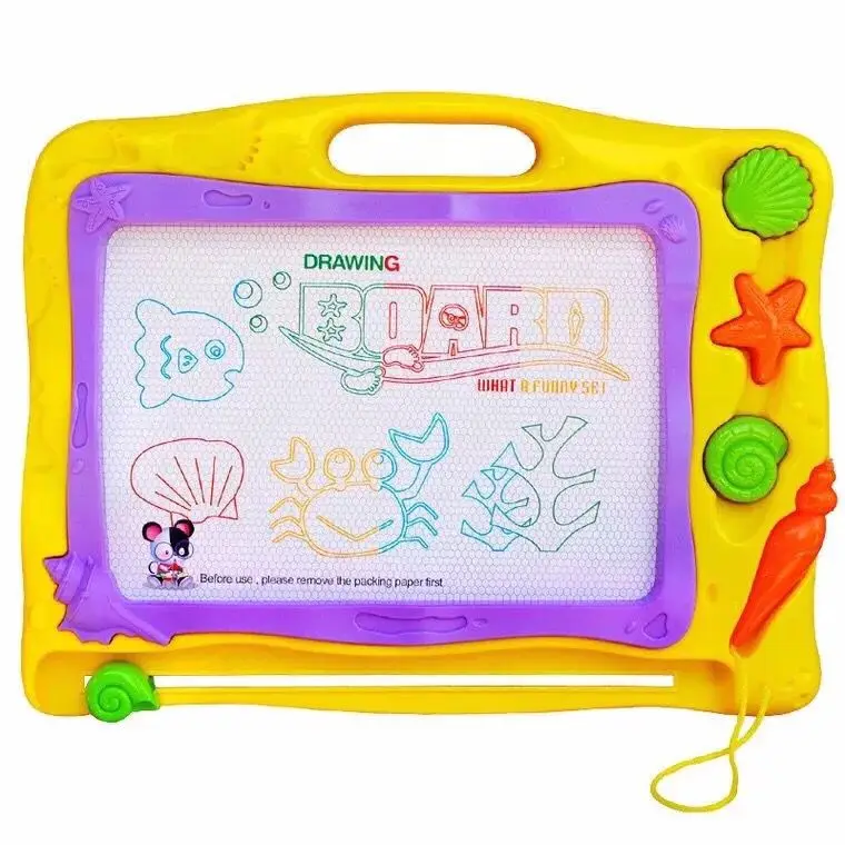 

Qiqu toys 6688a CHILDREN'S Drawing Board Oversized Color Magnetic Drawing Board Children WordPad Baby Toy 3-Year-Old