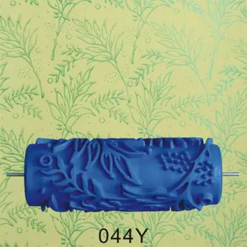 

15cm Flower Texture Rubber Painting Roller Paint Machine Wall Decoration Decor