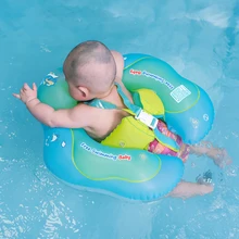 Anel de natação do bebê inflável infantil flutuante crianças flutuador nadar piscina acessórios círculo banho anel inflável brinquedo para dropship