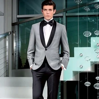 Skup Najnowszy Garnitur Spodnie Projekt Ivory Smokingi Dla Pana Młodego Męskie Klasyczne Garnitury ślubne Kostium Homme Terno Masculino 2 Sztuka Kurtka Męski Blezer