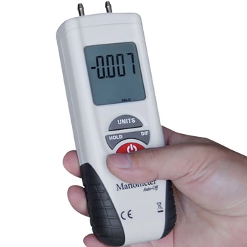 

Tester Manometer Handheld Professional Digital Gauge Weatherglass Air Pressure Tools Practical HT-1890 Measurement High Accuracy