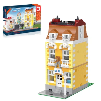

1773Pcs Street View Series 2-In-1 MOC Photo Studio Small Particle DIY Building Blocks Model Block Assembly Toys Boys Gift