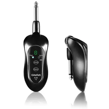 

K38 Wireless Guitar Transmitter Receiver Guitar System Metal Effects with Carry Bag