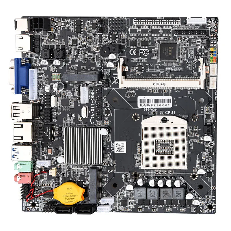 

ALZENIT HM65 Motherboard For Intel HM65 PGA 988 DDR3 8GB MINI-ATX Mainboard