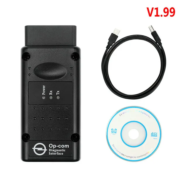 V1.99 Obd2 OPCOM V5 OP COM с PIC18F458 OBD2 CAN BUS OP-COM V5 V1.99 лучший сканер OPCOM диагностический инструмент лучше, чем v1.95 - Цвет: V1.99