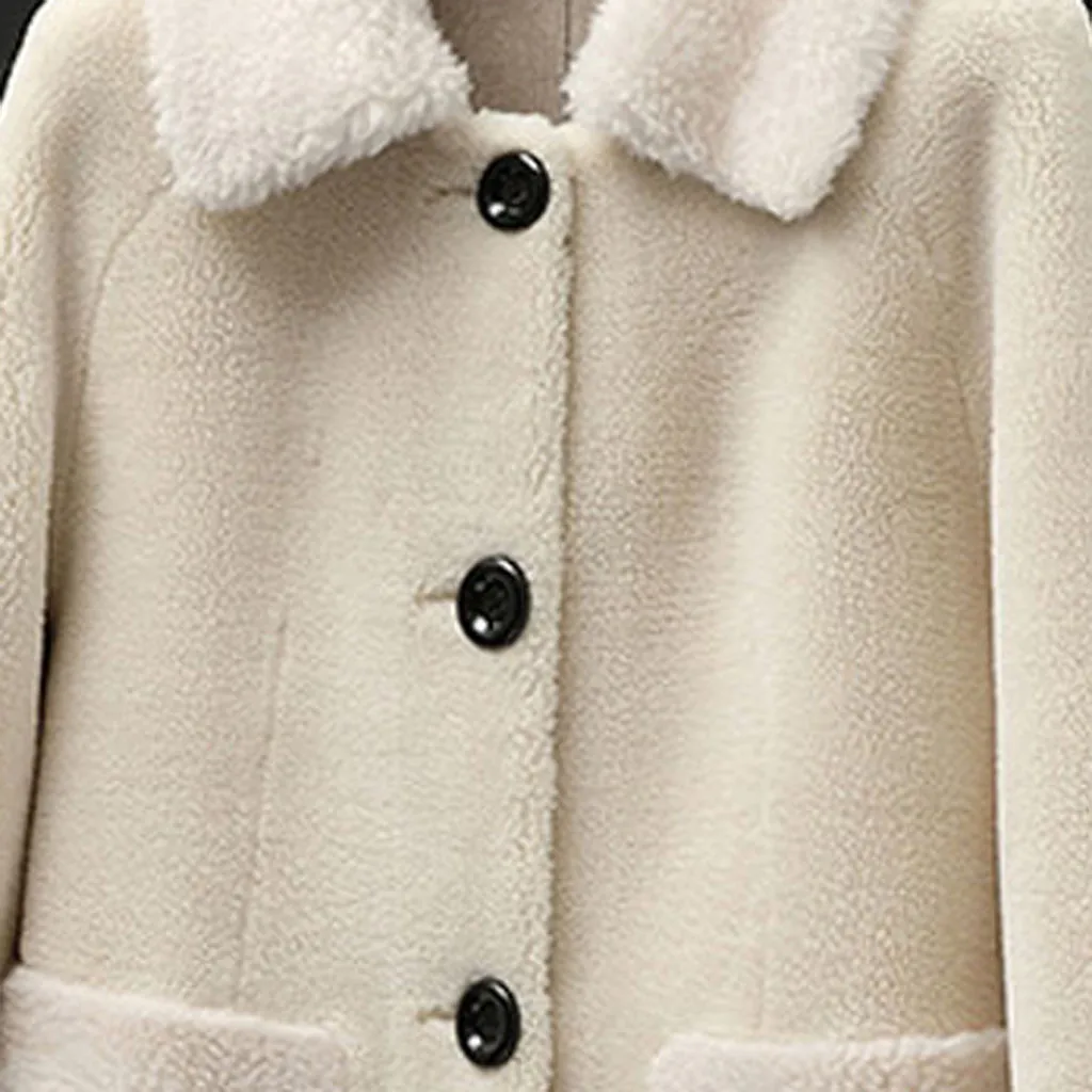 Manteau femme hiver abrigos mujer invierno зимнее женское теплое пальто из искусственного материала на молнии зимнее пальто женская верхняя одежда