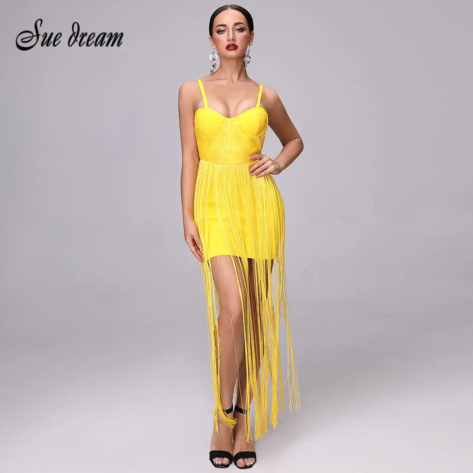 house of cb fringe dress