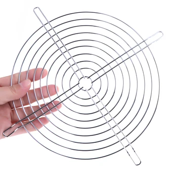

200MM Metal pc computer case fan grill finger guard protection cover fan anti-hand protection safety protection