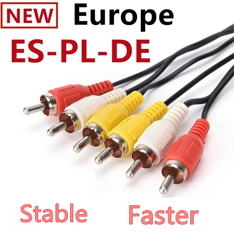 2021 estable 8 Cable para Europa Dvb S2 V8 V8x receptor de Tv