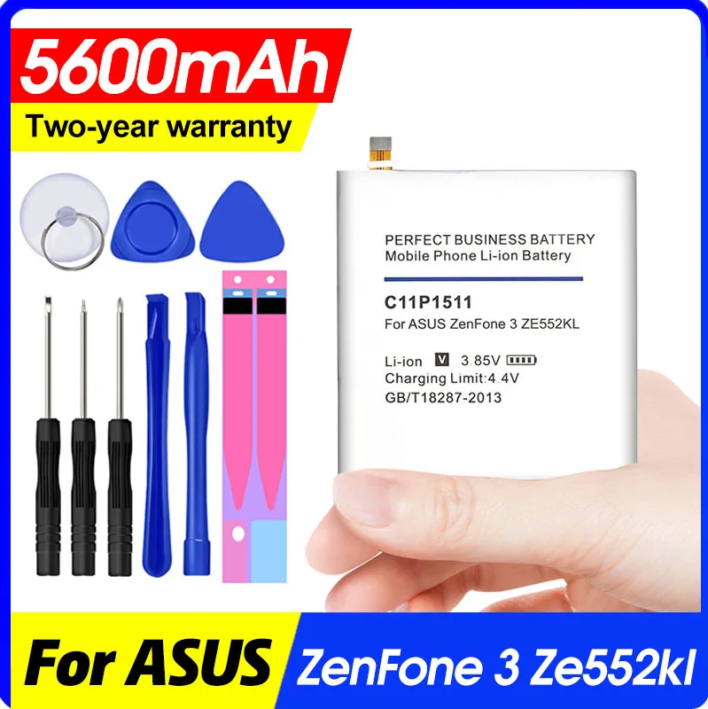 Аккумулятор C11P1511 5600 мАч для Asus ZenFone 3 ZenFone3 ze552kl z012da/e | Мобильные телефоны и