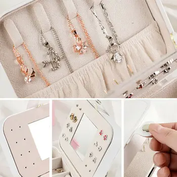 

Earring Ring Jewelry Display Storage Box Case Organizer Flannel Tray Holder Outdoor